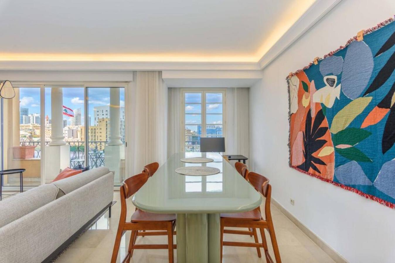 Mundo - Exquisite 2-br W Balcony At Saifi Village * Beirut